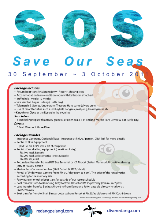 S.O.S Save Our Seas - Marine Awareness 2011 Event