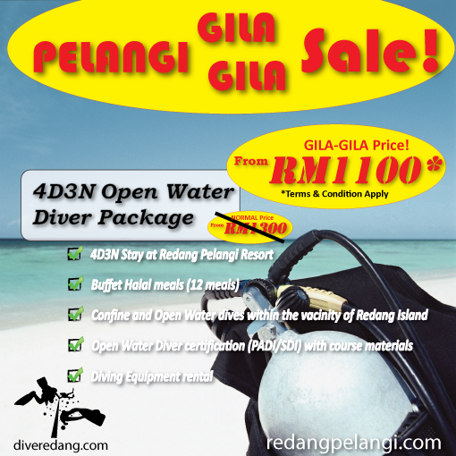 Redang Pelangi Open Water Diver Sale
