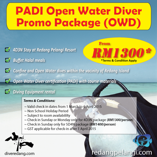 redang pelangi resort redang island pulau redang snorkelling water preservation promo flyer